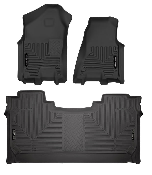 Husky Liners 94001 Weatherbeater-Front/2nd Seat Floor Liners for Select Ram