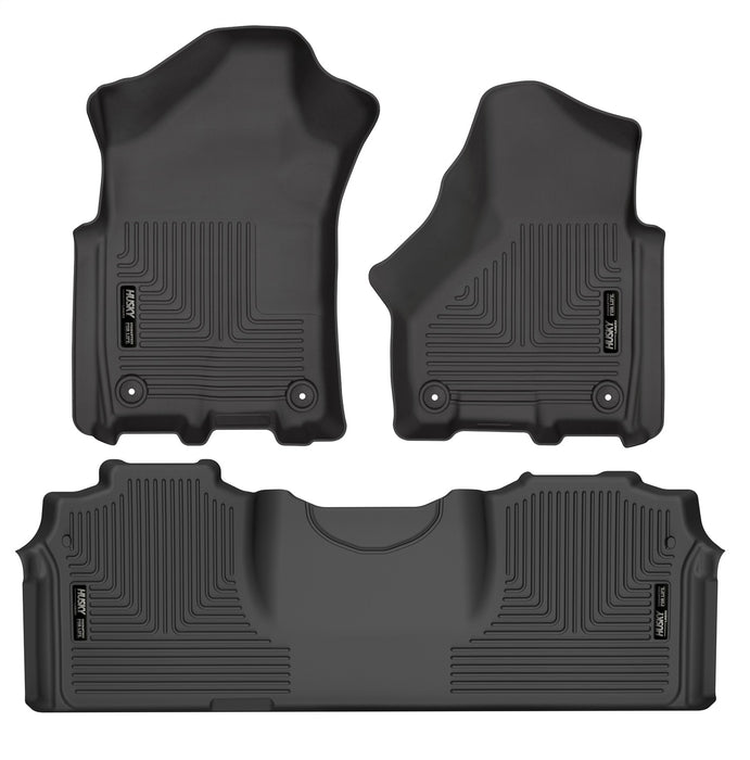 Husky Liners 94131 Weatherbeater-Front/2nd Seat Floor Liners for Select Ram 2500, Ram