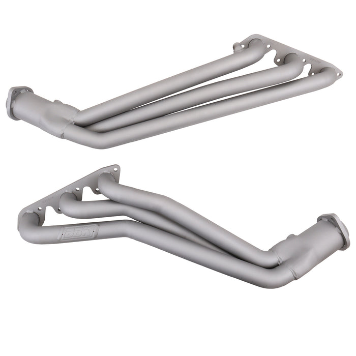 BBK Performance Parts 16390 1999-2004 FORD MUSTANG V6 1-5/8" LONG TUBE HEADERS (POLISHED SILVER CERAMIC) - Truck Part Superstore