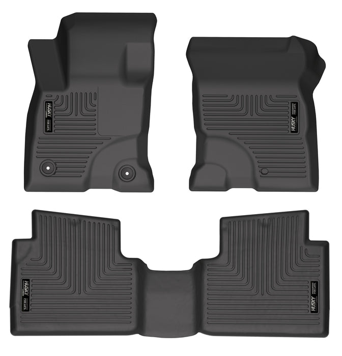 Husky Liners 95051 Weatherbeater-Front/2nd Seat Floor Liners for Select Ford Maverick