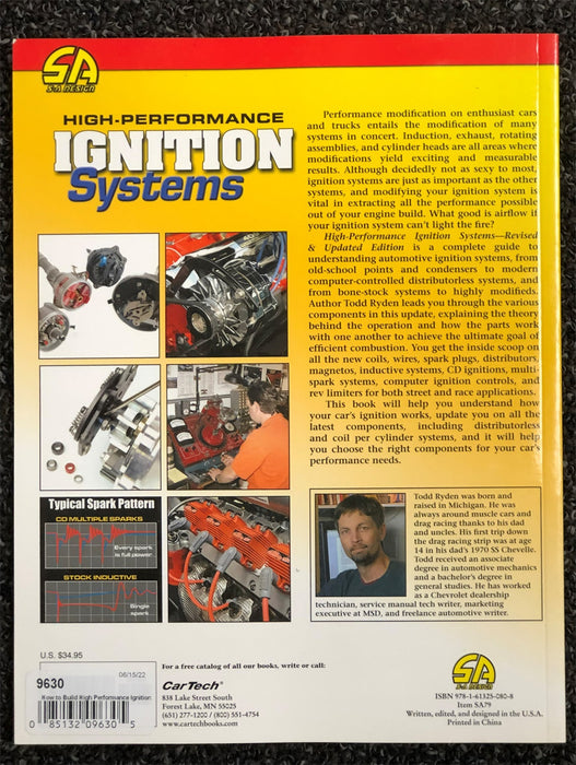 MSD 9630 How To Build High Performance Ignition Systems; Manual; - Truck Part Superstore