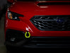Mishimoto MMTH-WRX-22NY  Mishimoto Racing Tow Hook, Front, Fits Subaru WRX 2022+, Neon Yellow - Truck Part Superstore