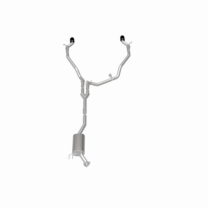 MagnaFlow Exhaust Products 19633 NEO Series Black Chrome Tips Cat-Back System - Truck Part Superstore