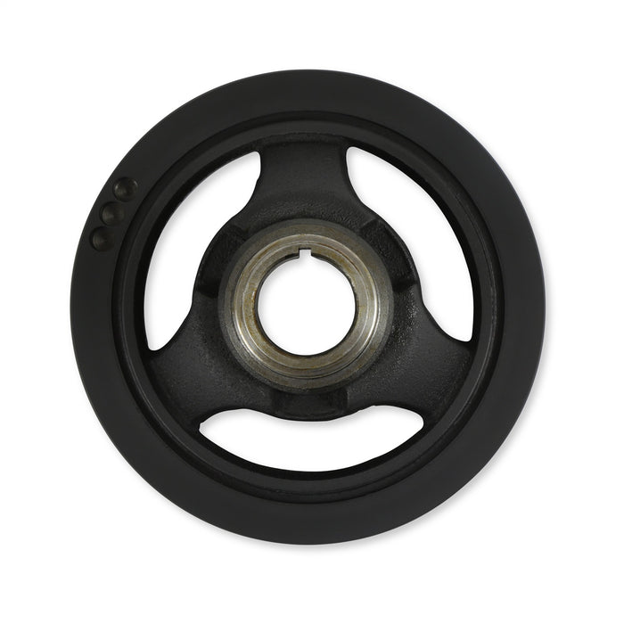 Holley 97-325 Harmonic Balancer; Damper/Hub Assembly; Black; Steel; Fit GM Gen V LT Engines; - Truck Part Superstore