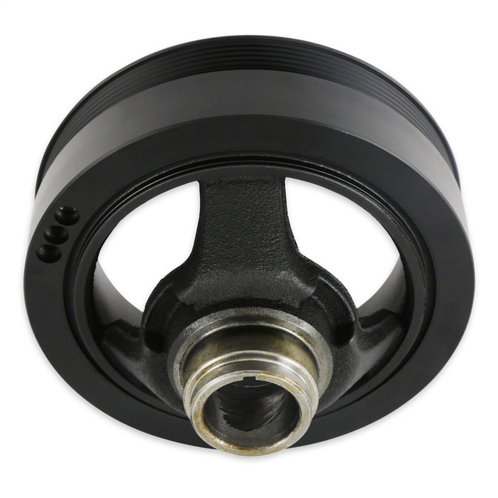 Holley 97-325 Harmonic Balancer; Damper/Hub Assembly; Black; Steel; Fit GM Gen V LT Engines; - Truck Part Superstore