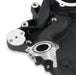Holley 97-418 Timing Cover; Fits w/Ford 7.3 Liter Godzilla Engine; Cast Aluminum; Black; - Truck Part Superstore