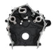 Holley 97-418 Timing Cover; Fits w/Ford 7.3 Liter Godzilla Engine; Cast Aluminum; Black; - Truck Part Superstore