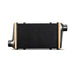 Mishimoto MMINT-UCF-M6B-C-C MMINT-UCF, Matte Tanks, 600mm Black Core, Offset, Clear Anodized V-Band - Truck Part Superstore