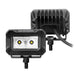 Go Rhino 751003023SBS Bright Series Lights - Pair of 3x2 Rectangle Spot Light Kit - Truck Part Superstore