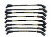 Taylor Cable 98014 ThunderVolt 50 10.4mm Ignition Wire Set; Race Fit; Black - Truck Part Superstore