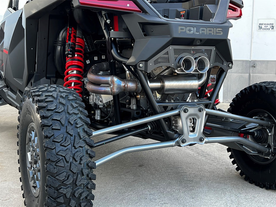 Gibson Performance Exhaust 98054 Polaris UTV Dual Side Exhaust; Stainless - Truck Part Superstore