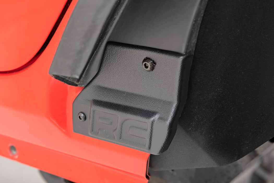 Rough Country 99036 High Clearance LED Flat Fender Flare Kit UV Treated Jeep Wrangler JL (18-23) Rough Country - Truck Part Superstore