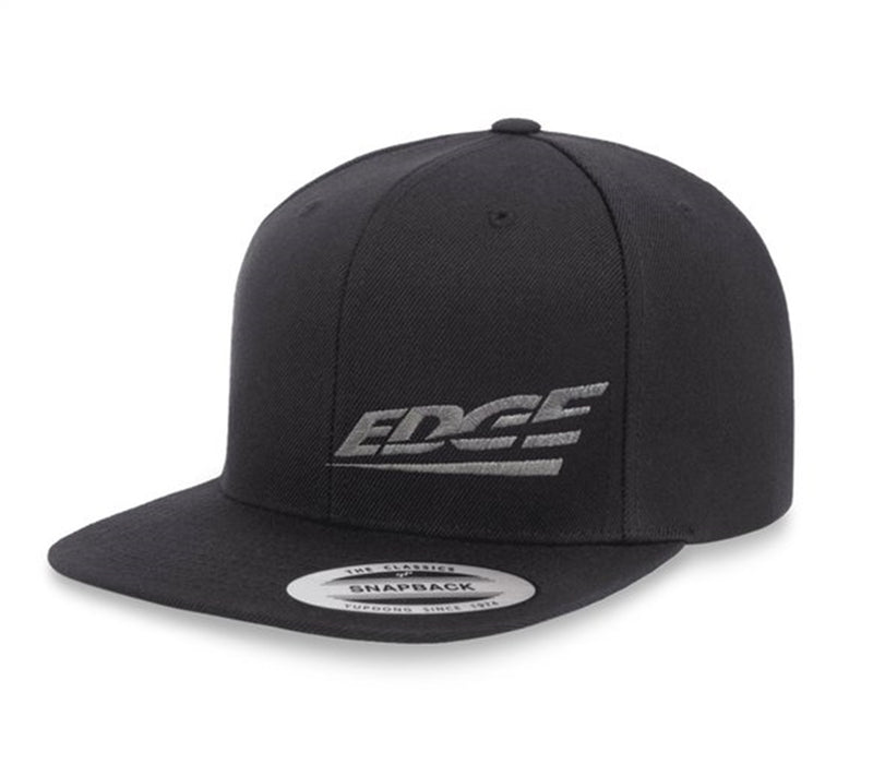 Edge Products 99203E Edge Flat Bill Hat; Black; - Truck Part Superstore