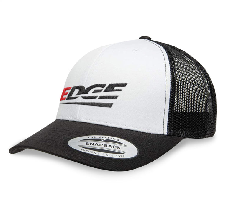 Edge Products 99204E Edge Trucker Hat; Black And White; - Truck Part Superstore