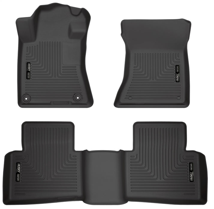 Husky Liners 99381 Weatherbeater-Front/2nd Seat Floor Liners for Select Nissan Altima