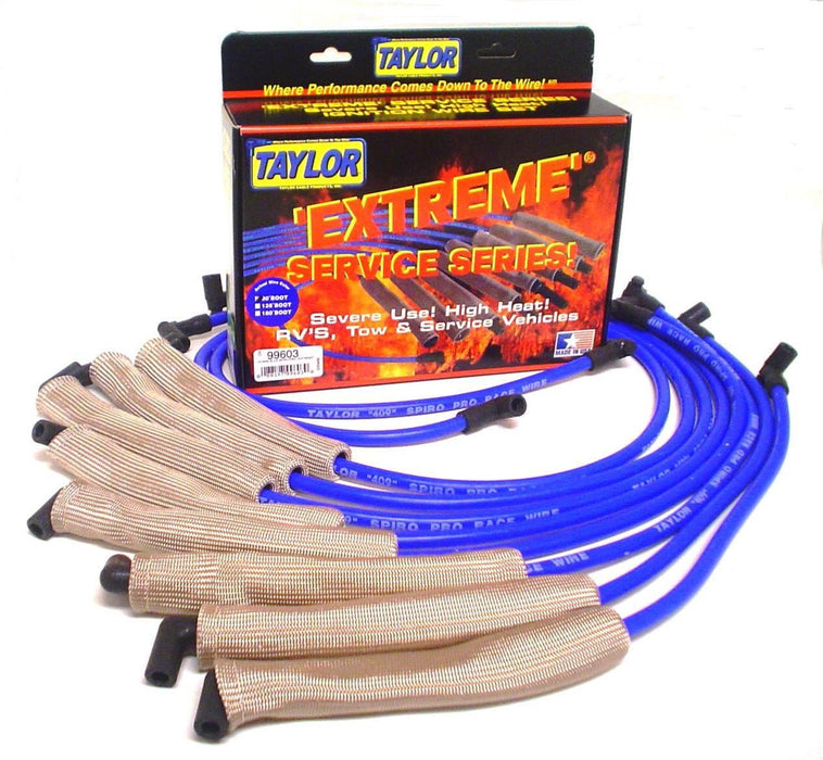 Taylor Cable 99603 10.4mm Extreme Service Ignition Wire Set - Truck Part Superstore