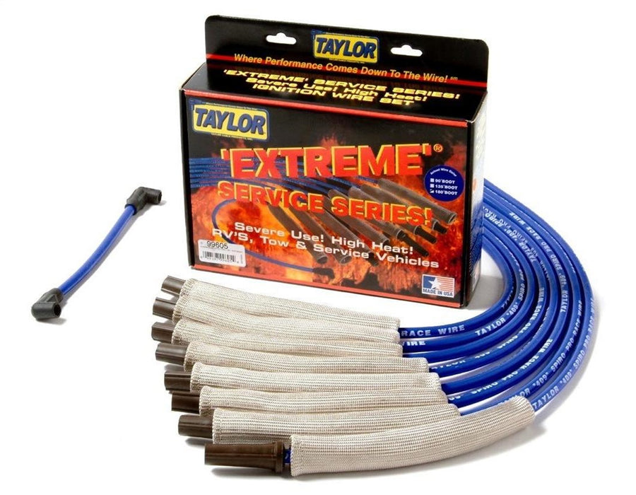 Taylor Cable 99605 10.4mm Extreme Service Ignition Wire Set - Truck Part Superstore
