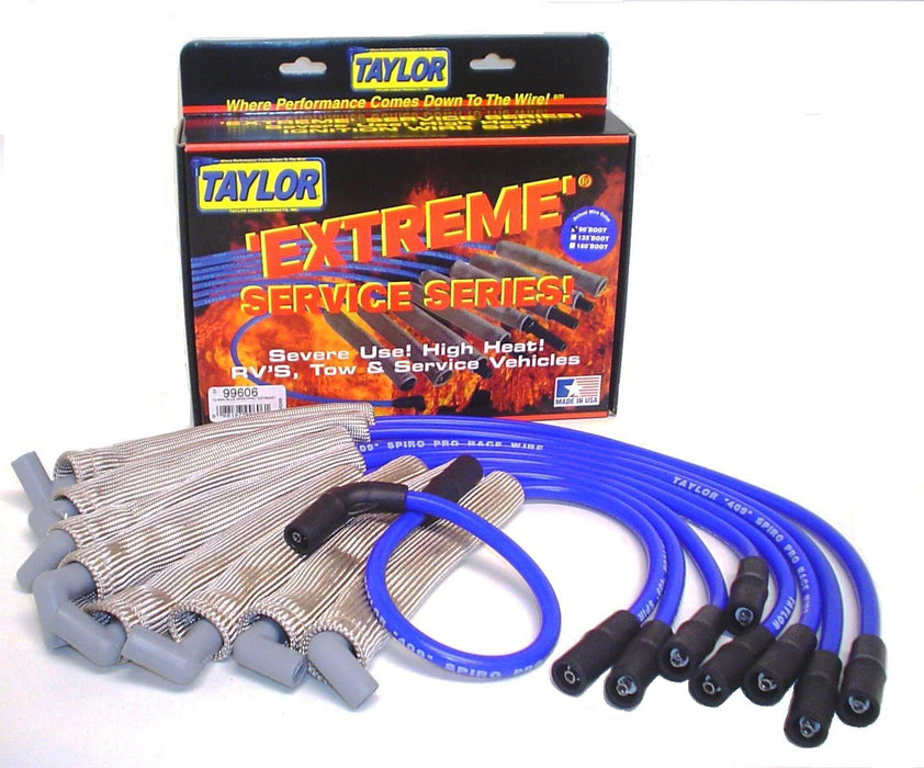 Taylor Cable 99606 10.4mm Extreme Service Ignition Wire Set - Truck Part Superstore