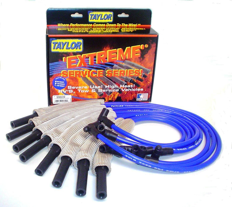 Taylor Cable 99609 10.4mm Extreme Service Ignition Wire Set - Truck Part Superstore