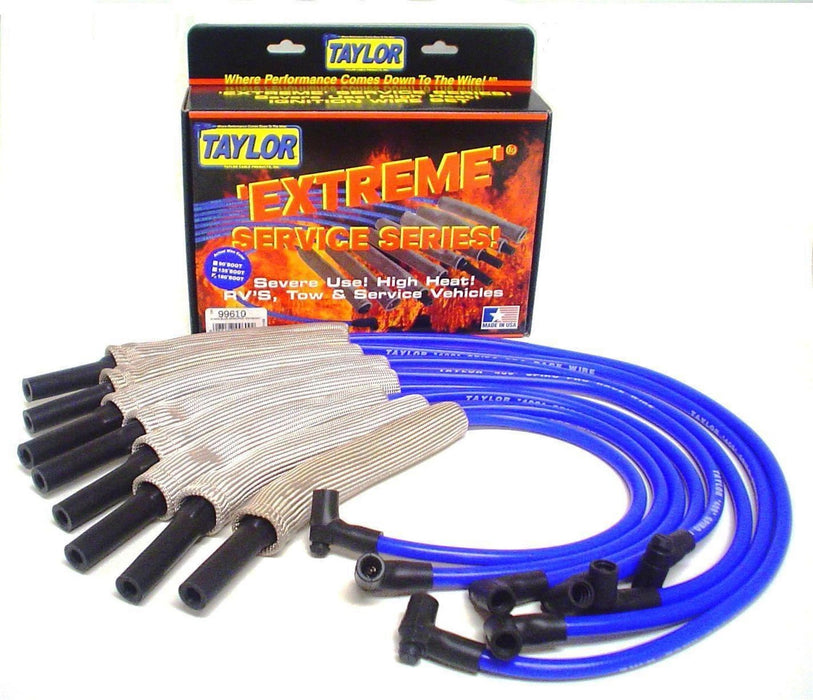 Taylor Cable 99610 10.4mm Extreme Service Ignition Wire Set - Truck Part Superstore