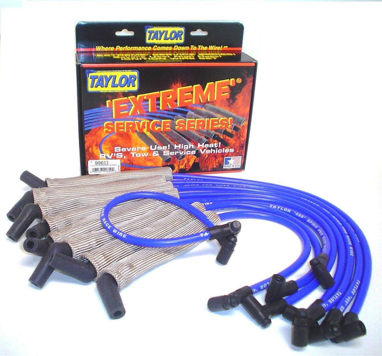Taylor Cable 99611 10.4mm Extreme Service Ignition Wire Set - Truck Part Superstore
