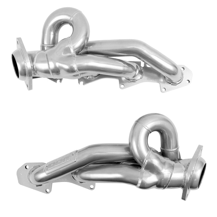 BBK Performance Parts 40150 2019-2023 DODGE RAM TRUCK 5.7L 1-3/4 SHORTY HEADERS (POLISHED SILVER CERAMIC) - Truck Part Superstore