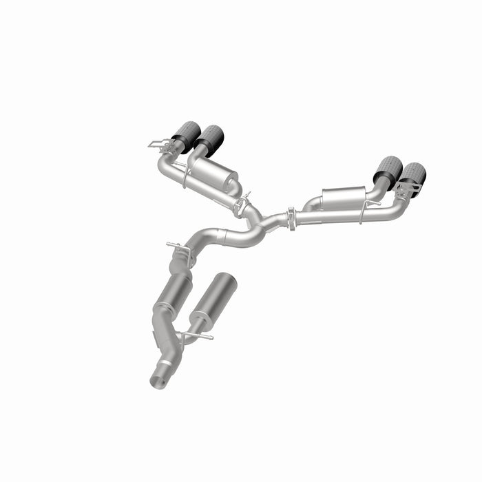 MagnaFlow Exhaust Products 19617 NEO Series Carbon Fiber Tips Cat-Back System - Truck Part Superstore