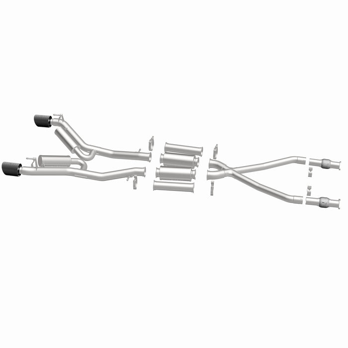 MagnaFlow Exhaust Products 19593 xMOD Series Carbon Fiber Tips Cat-Back System - Truck Part Superstore