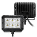 Go Rhino 753003023FBS Bright Series Lights - Pair of 4x3 Rectangle Flood Light Kit - Truck Part Superstore