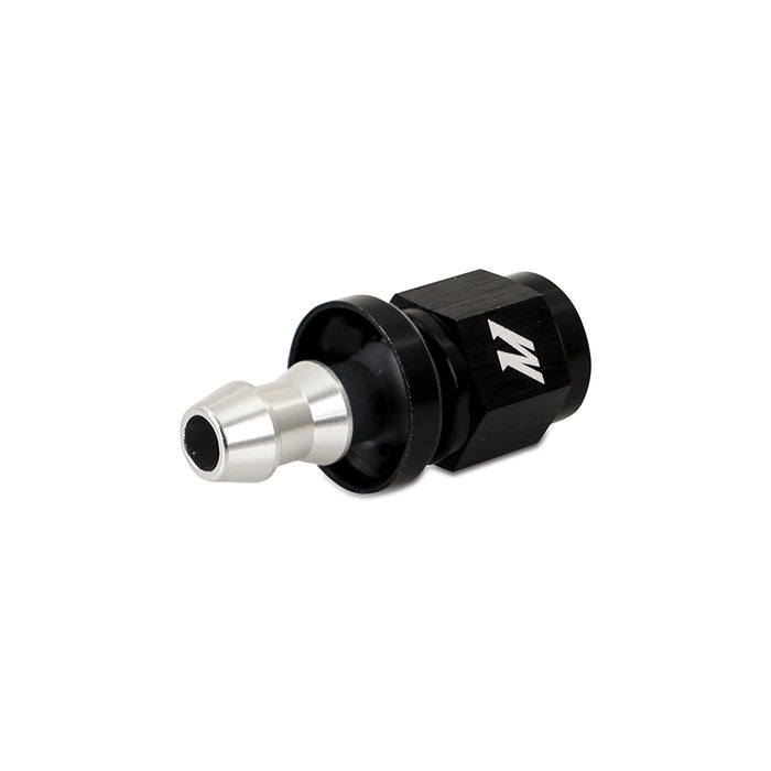 Mishimoto MMFT-PL-4S Mishimoto Push-Lock Fitting, -4AN, Straight - Truck Part Superstore