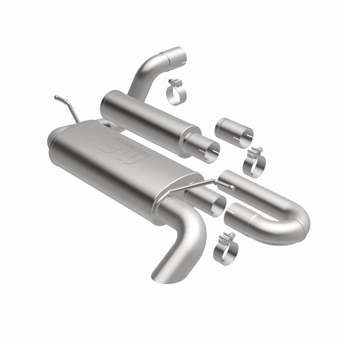 MagnaFlow Exhaust Products 19620 Overland Series Stainless Axle-Back System - Truck Part Superstore