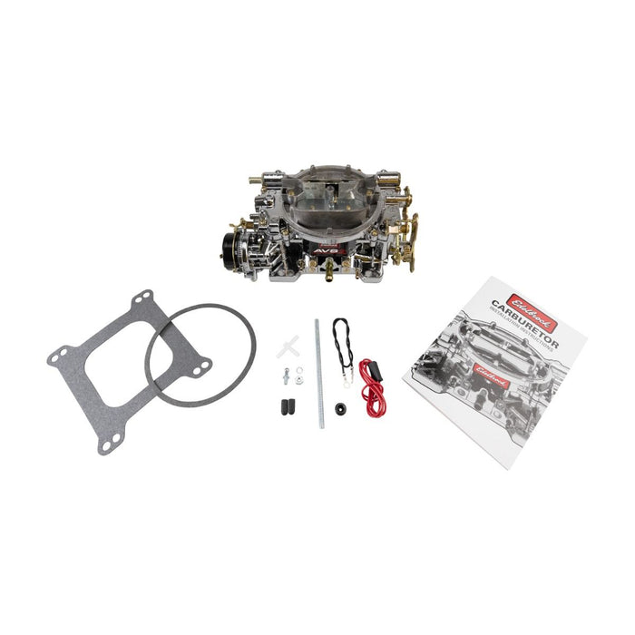 Edelbrock 1906-CP AVS2 Carburetor #1906-CP 650 CFM w/ Electric Choke, Chrome Plasma Finish - Truck Part Superstore