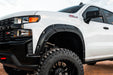 Rough Country A-C12211-RCGB Defender Pocket Fender Flares Gloss Black Chevy Silverado 1500 2WD/4WD (19-23) Rough Country - Truck Part Superstore