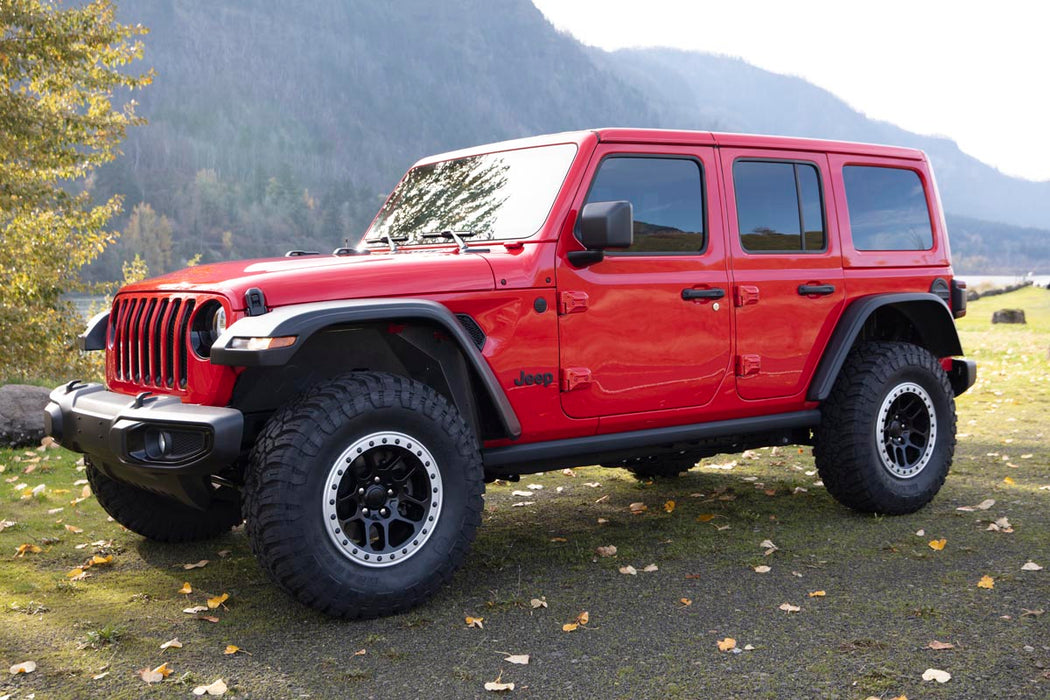 Rough Country A-J01822 WF1 Fender Flares Jeep Wrangler 4XE (21-23)/Wrangler JL (18-23) Rough Country - Truck Part Superstore