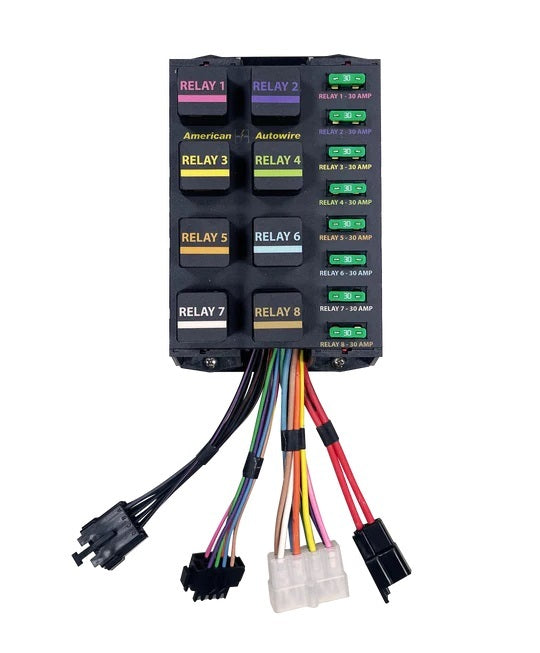 AMERICAN AUTOWIRE 510924 Banked Relay System 8 Relays