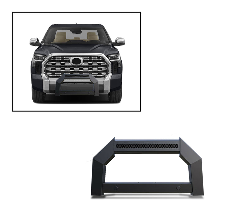Black Horse Off Road AB-TO22-NL Matte Black Steel No skid plate - Truck Part Superstore