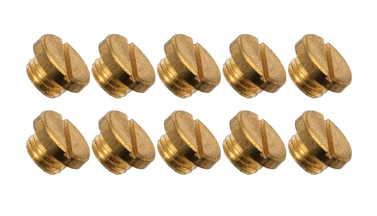 ADVANCED ENGINE DESIGN 6332X Brass Sight Plug (10pk)