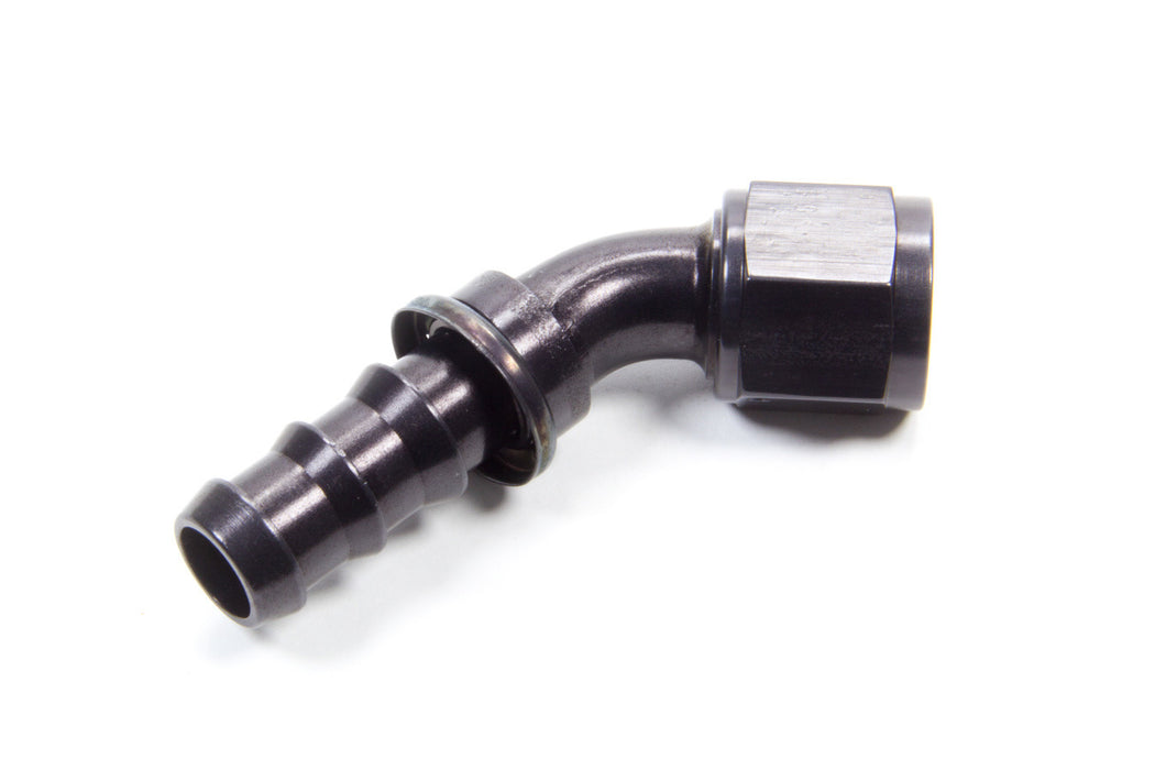 AEROQUIP FBL1524 #10 45 Degree Socketless Black