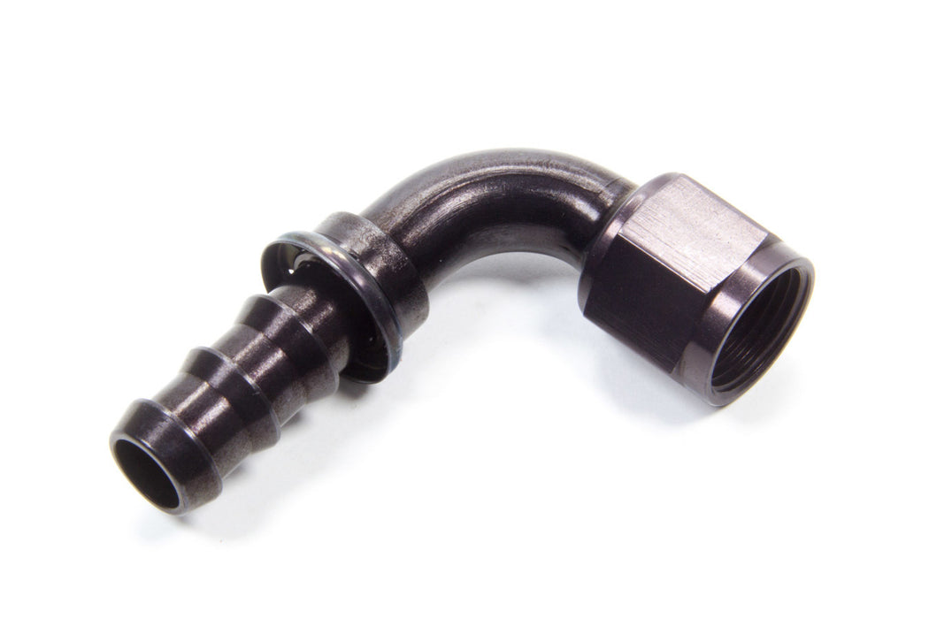 AEROQUIP FBL1534 #10 90 Degree Socketless Black
