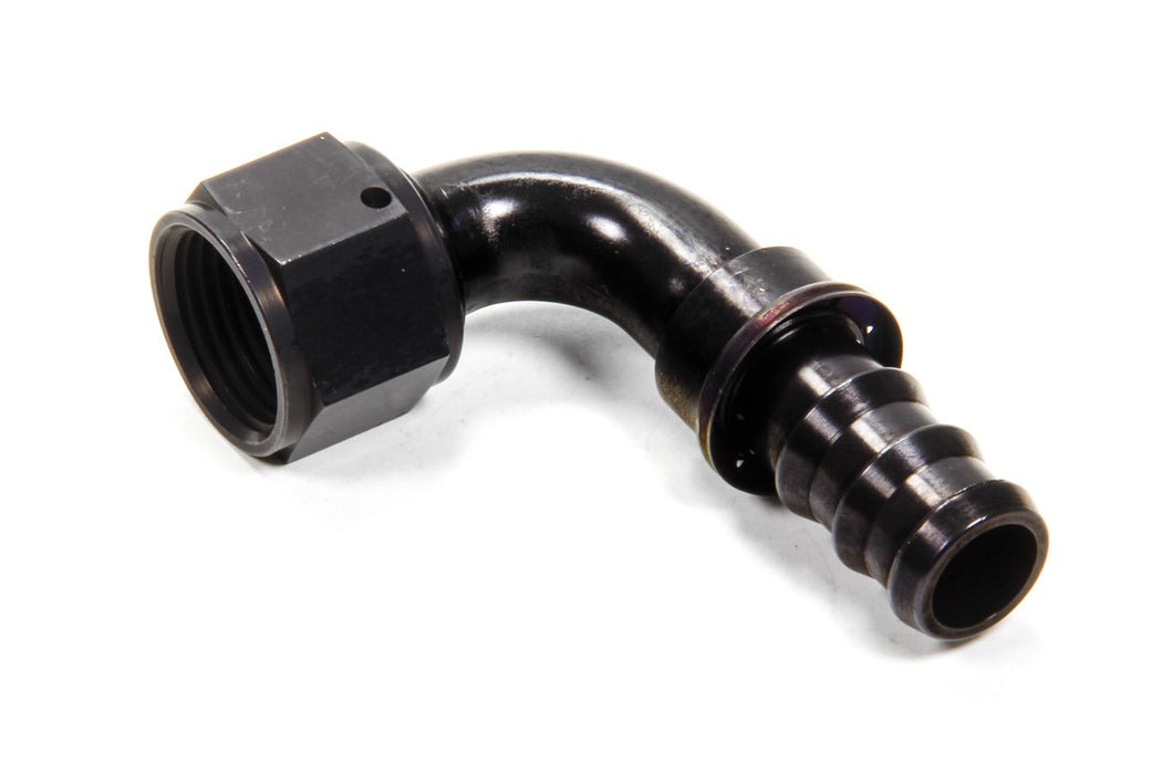 AEROQUIP FBL1535 #12 90 Degree Socketless Black