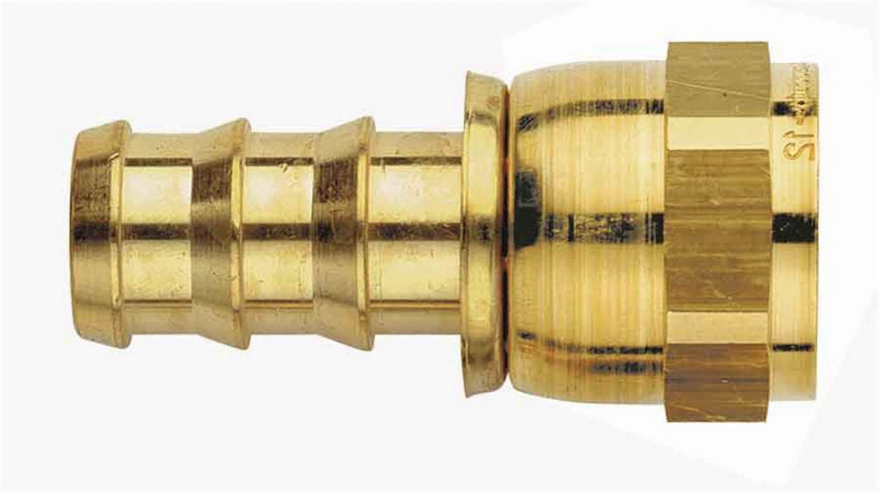 AEROQUIP FBM1222 #6 Brass 37d Swivel