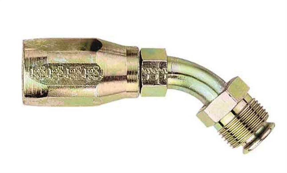 AEROQUIP FBM1382 #6 45d Elbow P/S Fit.
