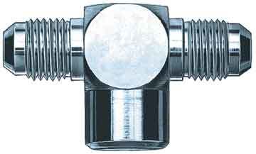 AEROQUIP FBM2882 Stl Tee 1/8npt female to #4an Fitting