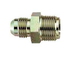 AEROQUIP FBM2963 #6 to 1/2-20 Inverted Flare Steel Fitting