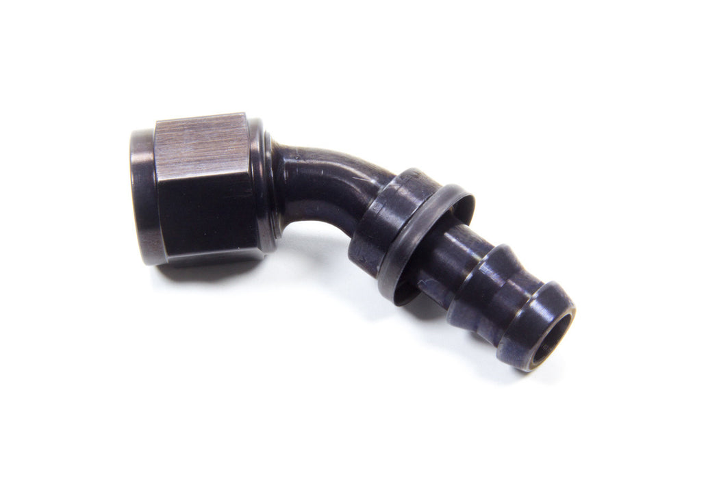 AEROQUIP FCL1523 #8 45 Degree Socketless Black