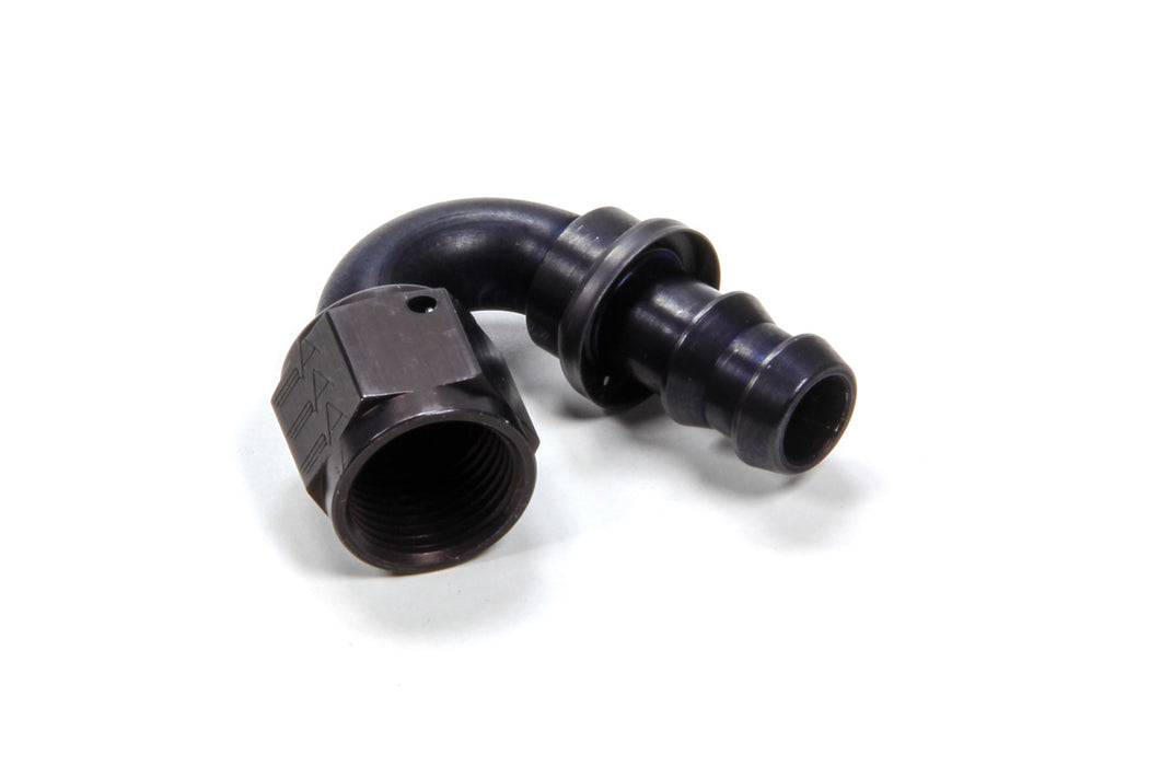 AEROQUIP FCL1553 #8 150 Degree Socketless Black