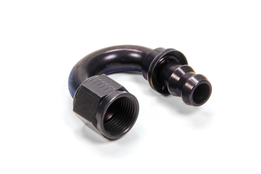 AEROQUIP FCL1563 #8 180 Degree Socketless Black