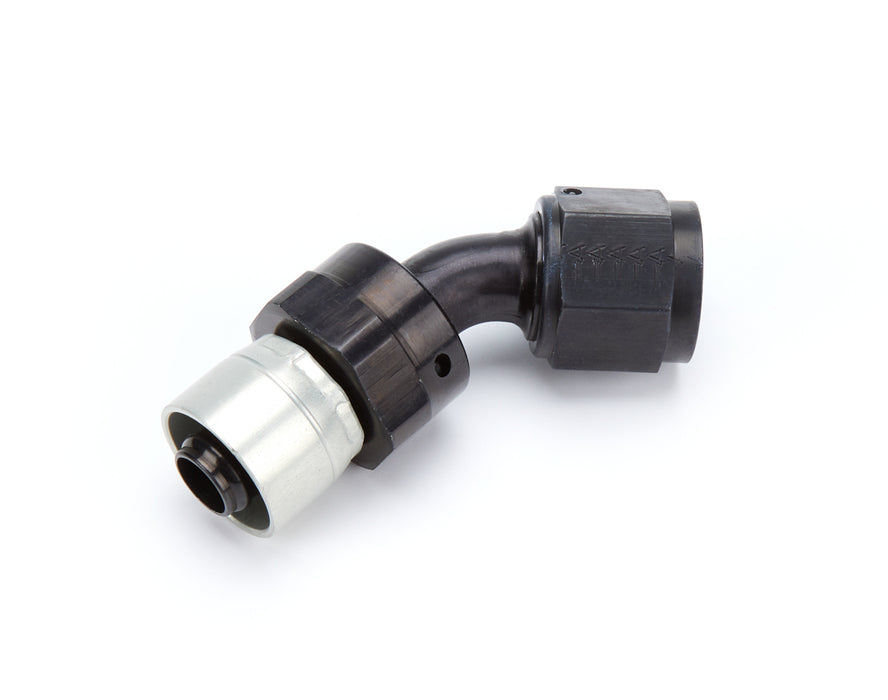 AEROQUIP FCL4223 8an StreetLite Crimp Fitting 45-Degree