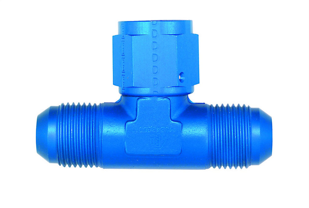 AEROQUIP FCM2281 #4 Tee w/ #4 Female Bottom Adapter