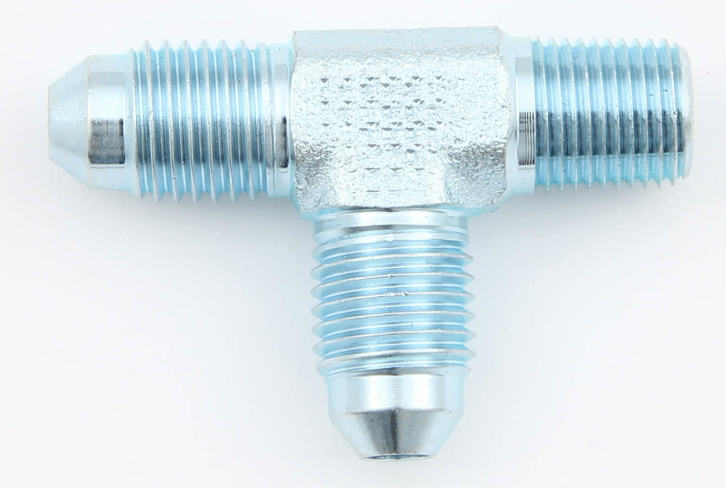 AEROQUIP FCM2701 Male Run Tee Steel #4 To 1/8 Npt